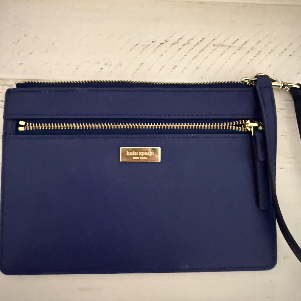 Kate Spade Royal Blue Wristlet